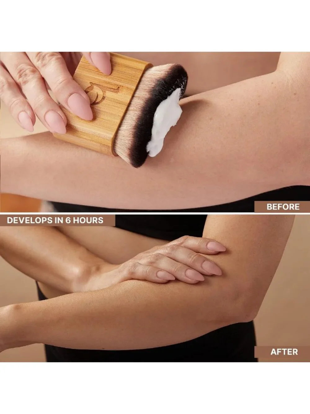 Organic Self Tanner Lotion - Natural, Non-Toxic, Streak-Free Sunless Tan for All